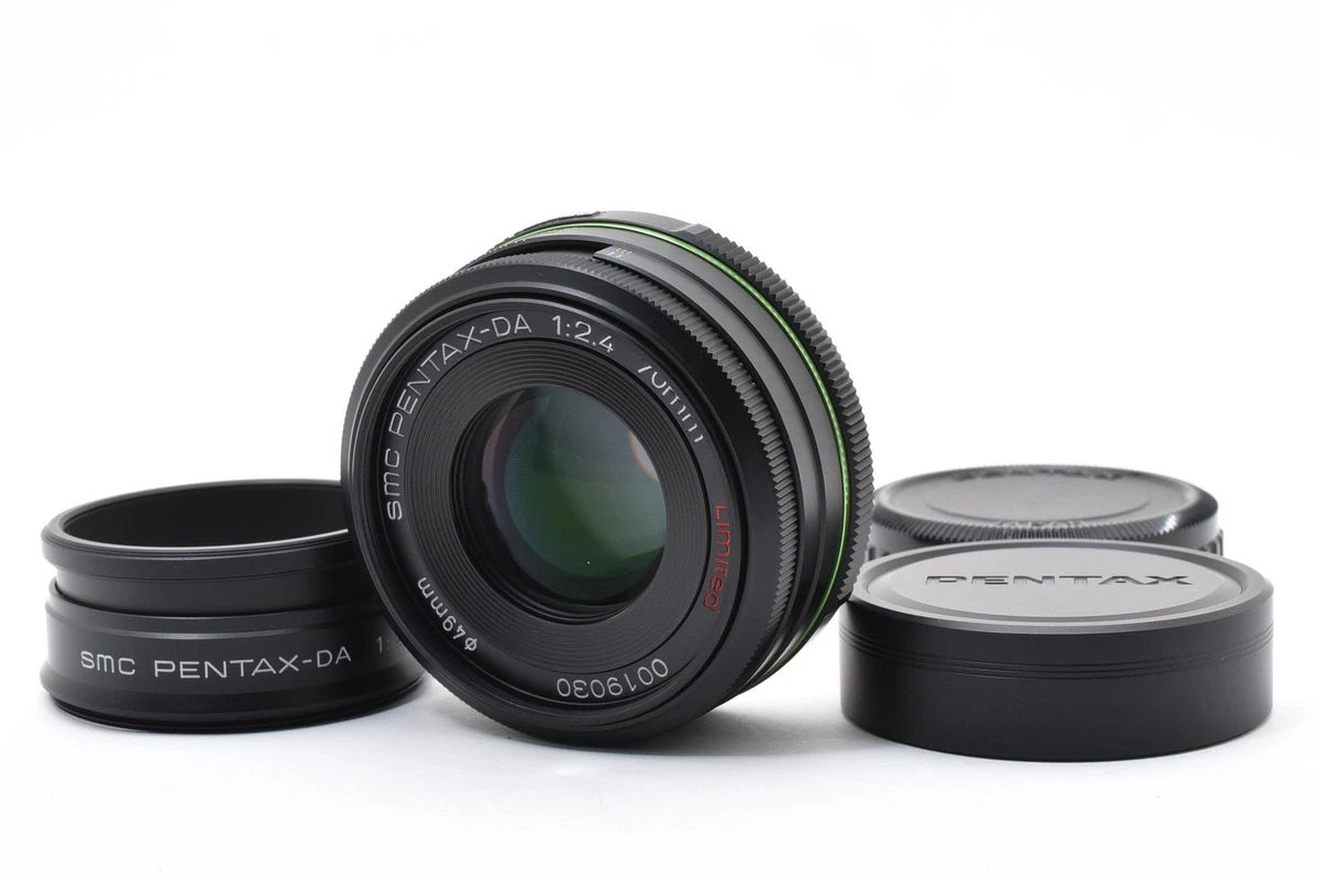 Pentax DA Limited 70mm Focal Camera Lenses f/2.4 Maximum Aperture