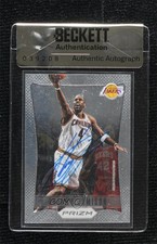 BAS 2012-13 Panini Prizm Antawn Jamison #88 Seal of Authenticity Auto 3c7