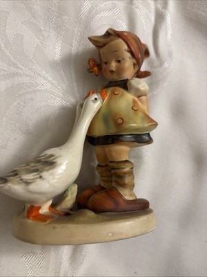 Vintage Hummel Figurine 'Goose Girl' #47/0, 5'' TKM3