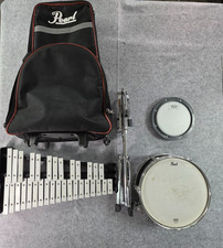 Pearl Student Glockenspiel Bell Kit w/ Practice Pad, snare drum, stand, and case