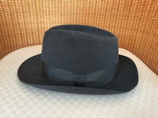 ✦ MAYSER ✦ Gr. 54 Herren Hut Fedora ✦ Velours Filz