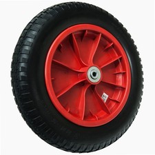 WERKA PRO Roue increvable 13'' pour diable, chariot et remorque de jardin, robus