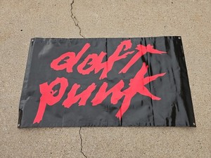Daft Punk Alive 2007 Red Rocks Tarp Display Poster