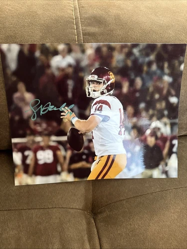 Sam Darnold Signed USC 8x10 Photo