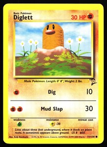 Diglett 71/130 Base Set 2