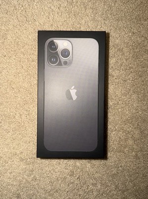 Apple iPhone 13 PRO Box Graphite  256GB - BOX ONLY - PHONE NOT INCLUDED