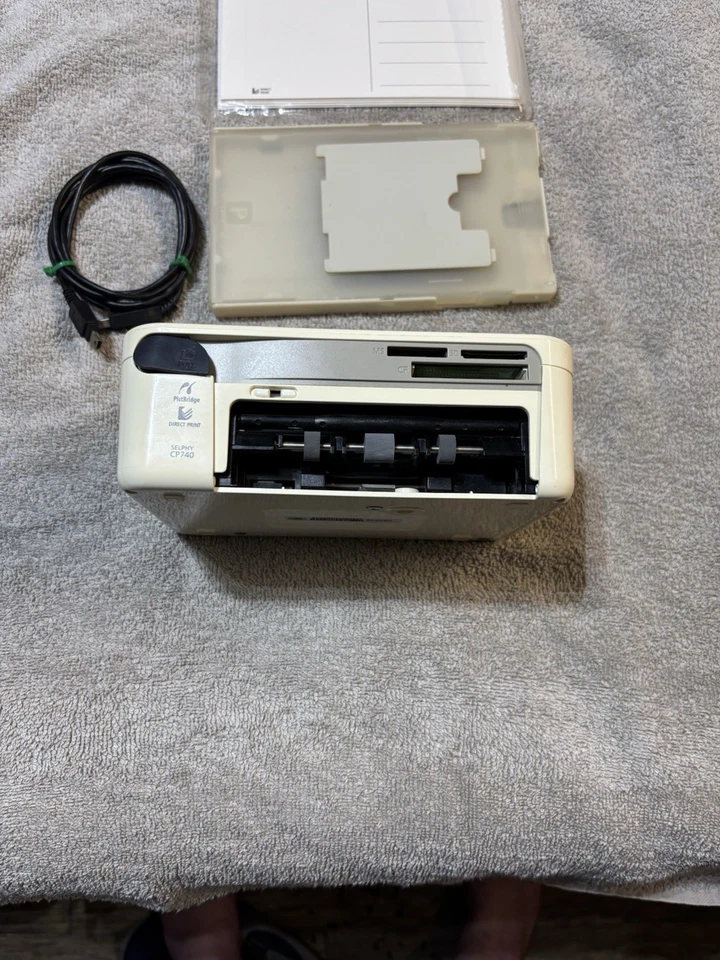 Canon Selphy CA-CP200 Compact Thermal Photo Card Printer Untested - Image 2 of 4