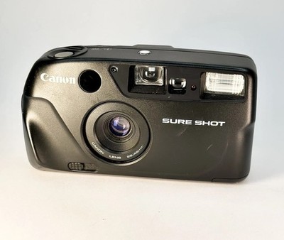 Filmkamera Canon Sure Shot 28/48 schwarz Vintage 35mm Travel Point and Shoot
