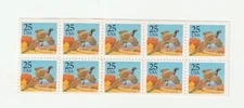 Scott # 2283  US  Booklet  Pheasant  10 Stamps  M/NH O/G Free Ship