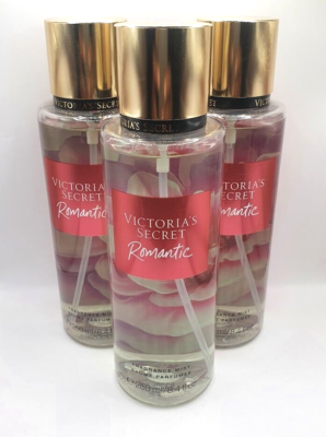Victoria’s Secret (romantic 3 set) VICTORIA'S SECRET ROMANTIC BODY MIST 8.4 FL OZ (SET OF 3