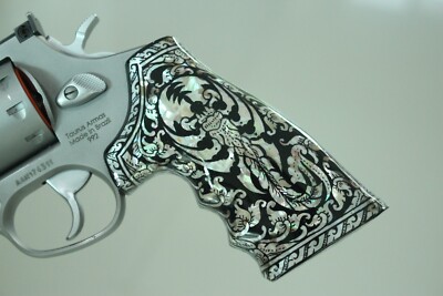Pearl Grips for Revolver Taurus Judge Tracker 617 627 692