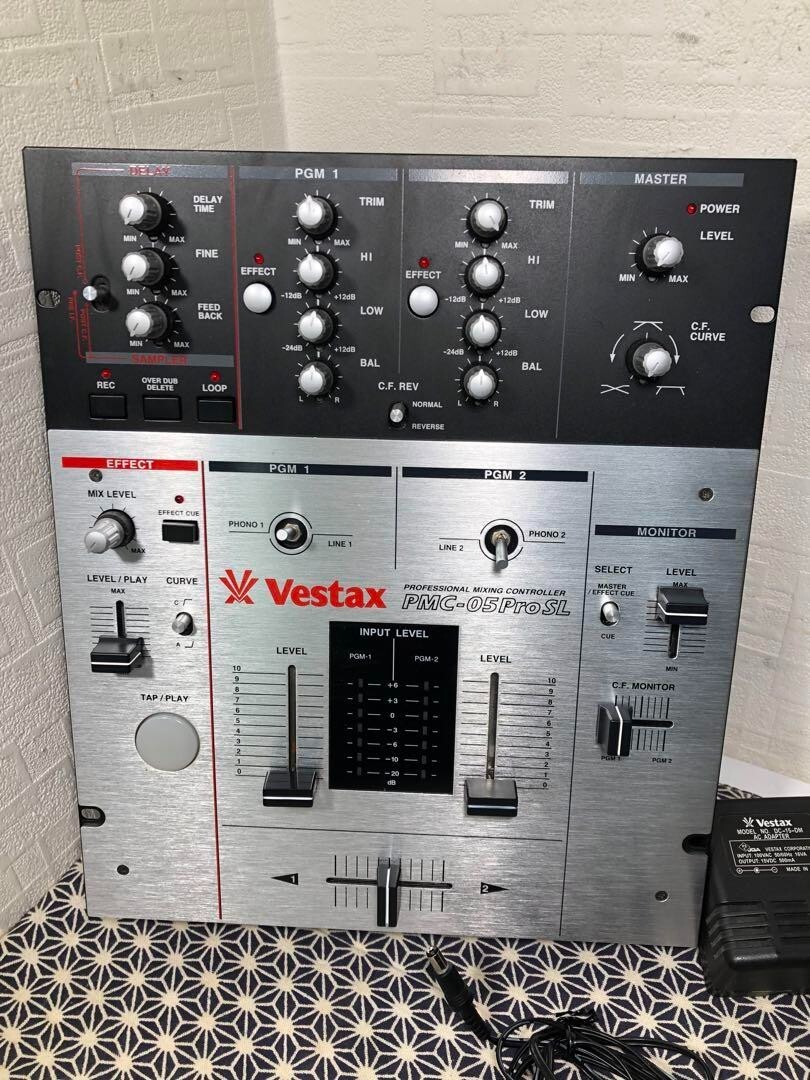 希少！Vestax PMC-05PRO SL ベスタクス　専用アダプター付き 希少！Vestax PMC-05PRO SL ベスタクス 専用アダプター付き