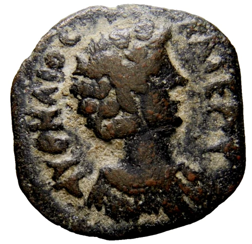 Marcus Aurelius, as Caesar, Æ17 of Bostra, Arabia. AD 138-161. Roman Coin w/COA - Picture 2 of 4