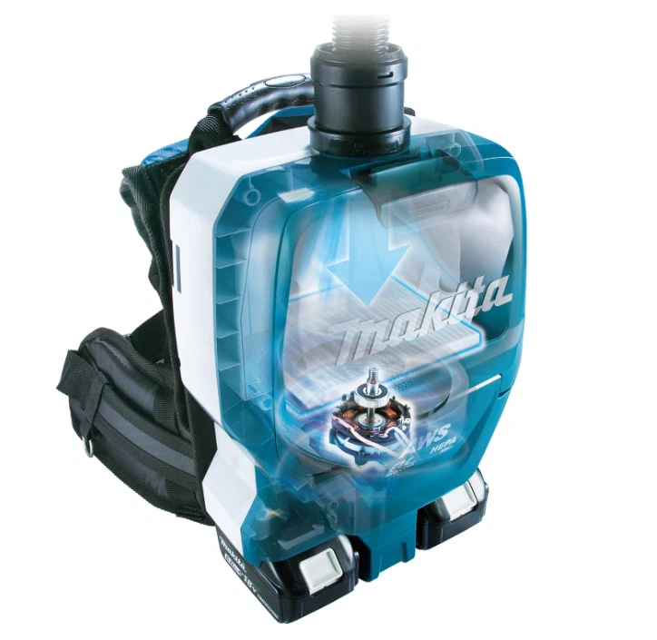 Makita VC265DZ Rechargeable Backpack Dust Collector 36V Main Unit Only - Image 2 of 4