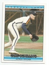 CURT SCHILLING 1992 DONRUSS CARD FLAWLESS CONDITION