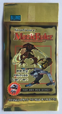 Starcraft Magic Ruler Trading Card Game Zerg Protoss Terran (SEALED)
