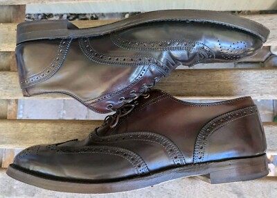 Alden A764 Color #8 Shell Cordavan Wingtip for Brooks
