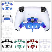 Replacement Back Paddles Redesigned Buttons RISE4 Remap Kit for PS5 Controller