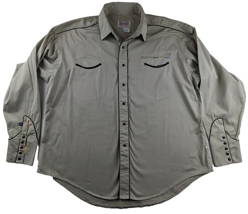 Chemise Western Femme 1849 Ranchwear – Rouge Et Noire – Taille M – Vintage USA