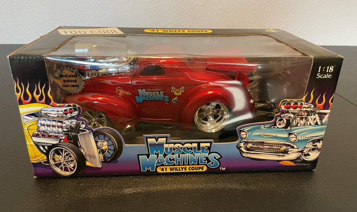 Muscle Machines '41 Willys Coupe 1:18 Scale Die Cast