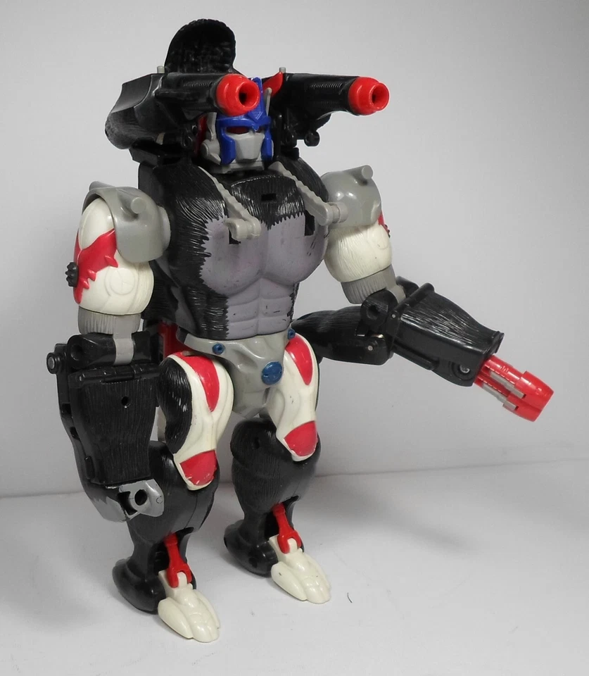 HASBRO VTG 1996 TRANSFORMERS BEAST WARS OPTIMUS PRIMAL INCOMLETE GORILLA ROBOT - Image 4 of 4