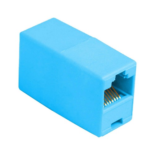 2/pack Blue RJ45 CAT5/CAT5e Network Ethernet Cable Extender Connector Joiner - Picture 4 of 4