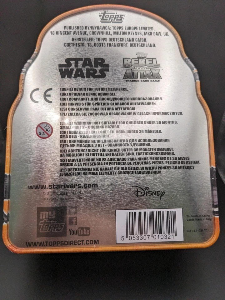 Topps - Star Wars Rebels Attax Series 1 Tin Deutsch (US Seller) - Image 4 of 4
