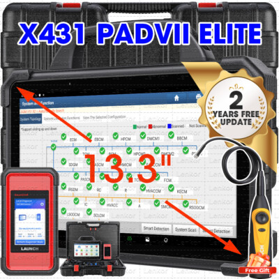 2026 LAUNCH X431 PAD VII ELITE PAD 7 Pro Car Heavy Duty Truck Diagnostic Scanner