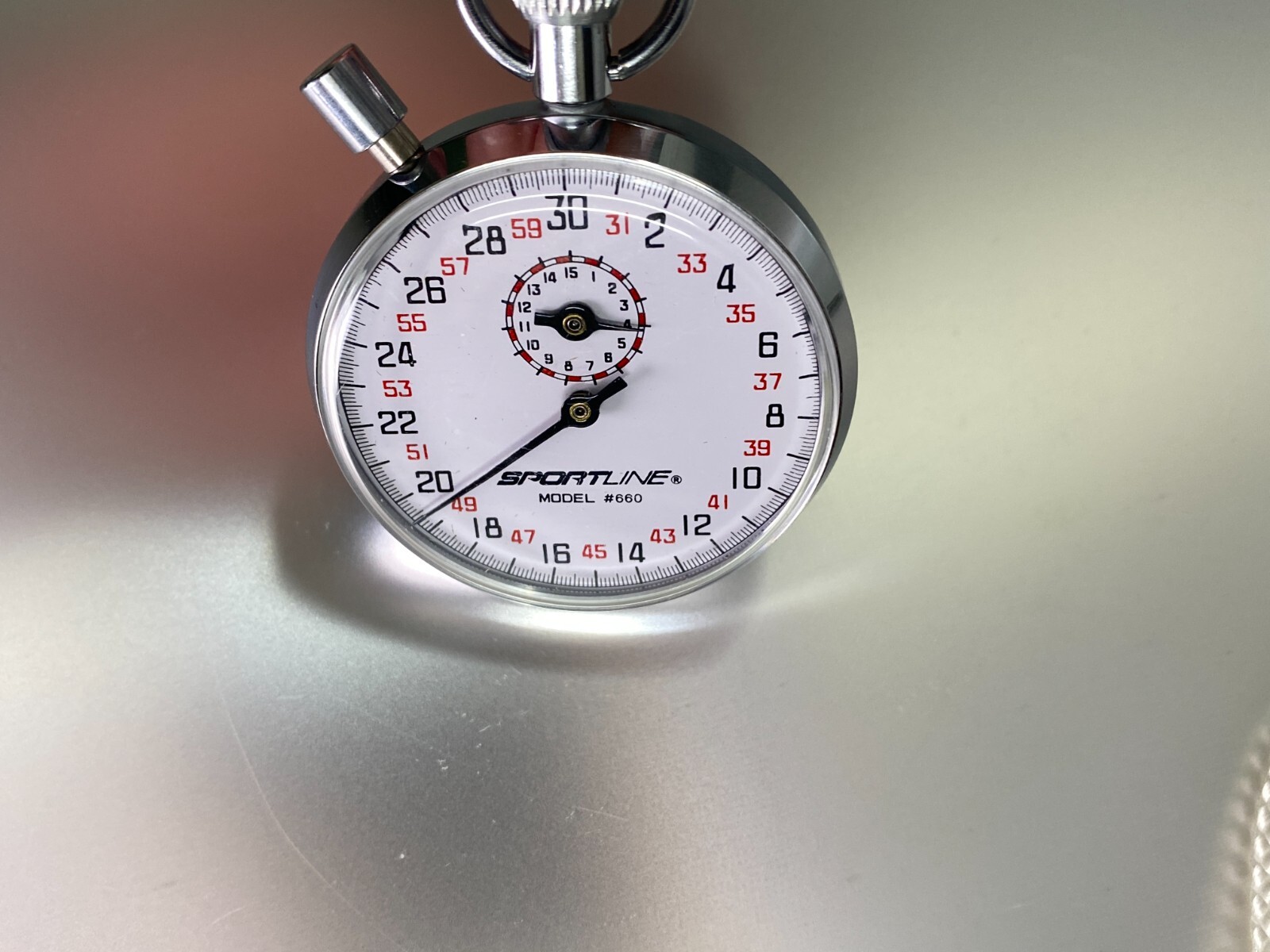 Sportline Model 660 Mechanical Wind Up Vintage Stopwatch eBay