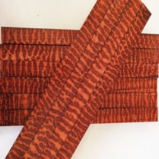 5 Pcs Snakewood Blank Lumber Board Craftwood Luthier Pen Handle Materials