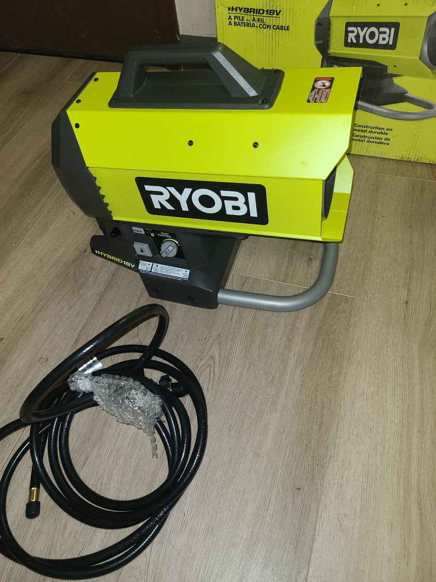 Ryobi ONE+ PCL801B Cordless Hybrid Forced Air Propane Heater - Green tool  only 33287208715 | eBay