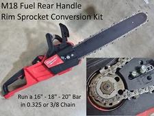 Rim Sprocket Fits Milwaukee M18 Fuel Rear Handle 0.325" + 3/8" Chain