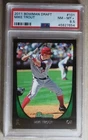 2011 Bowman Draft Mike Trout RC PSA 8.5 Angels #101