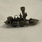 Vintage FRANKLIN MINT Worlds Greatest Locomotives ~ Pewter Train F 85 Approx 2"