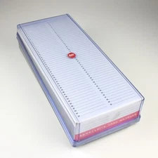 Leitz / Zeiss 50 Slide Tray - Leica Agfa Rollei Braun - Set of 2 w/ Plastic Case