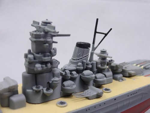 Eaglemoss Musashi Battleship 1/1100 WW2 Mini Japan Warships Diecast - Picture 10 of 11