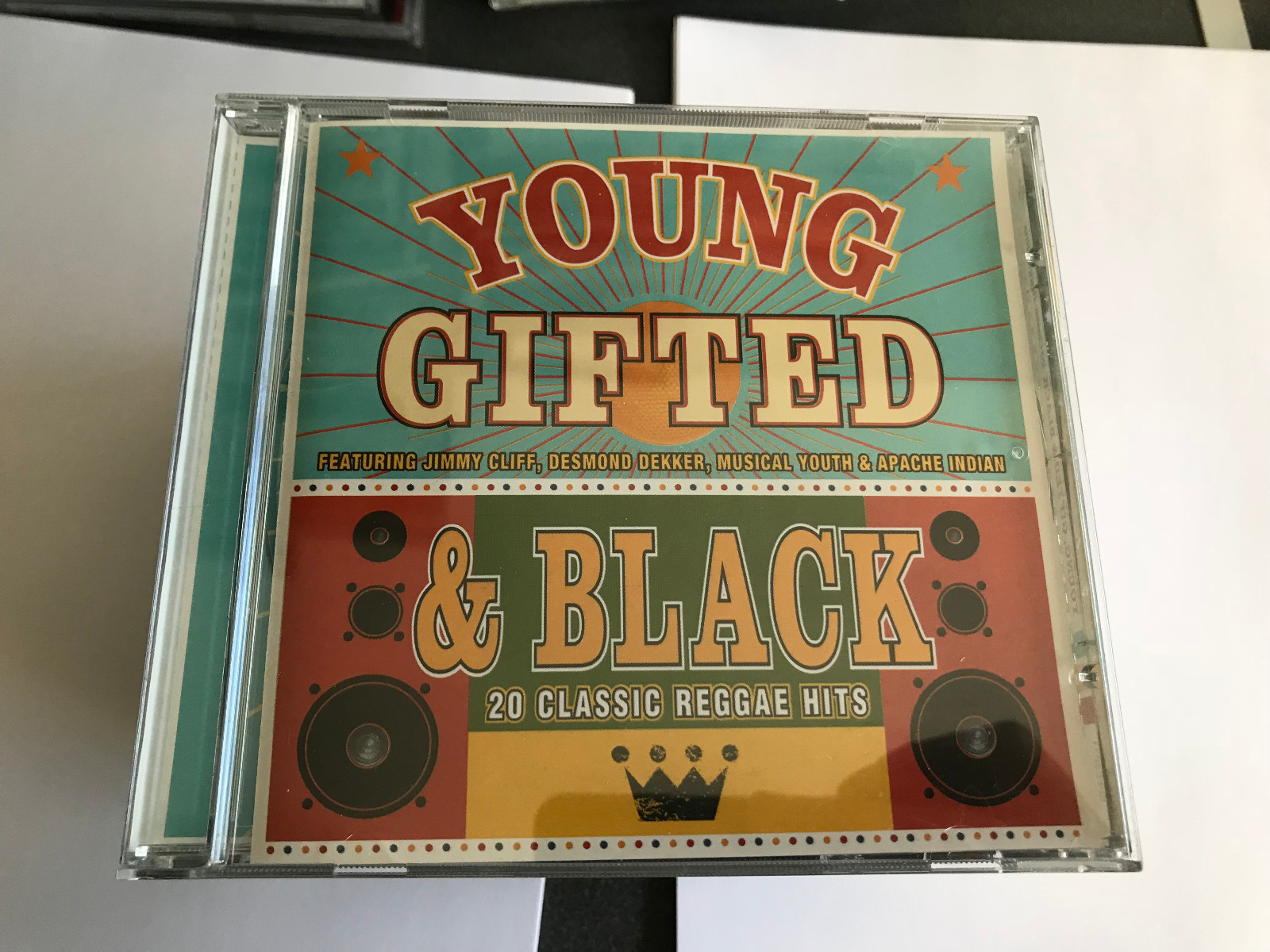 Various Artists : Young, Gifted and Black: 20 Classic Reggae Hits CD (2011)