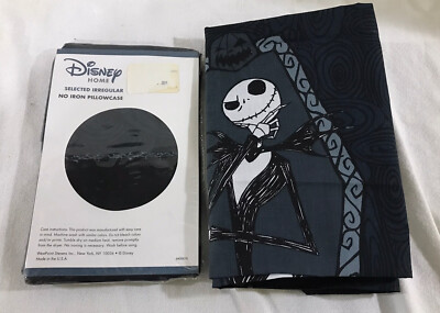  Disney ''Selected Irregular'' Nightmare Before Christmas No Iron Pillow Case NIP