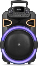 Fisher 15" Portable Bluetooth LED Party Speaker