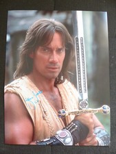 KEVIN SORBO signed autograph signed on 30x40 cm "HERCULES" photo LOOK