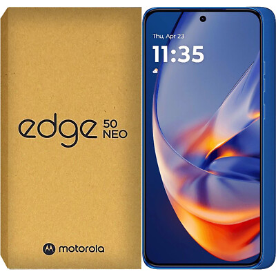 Motorola Edge 50 Neo 5G Pantone Nautical Blue 256GB + 8GB Dual-SIM entsperrt NEU