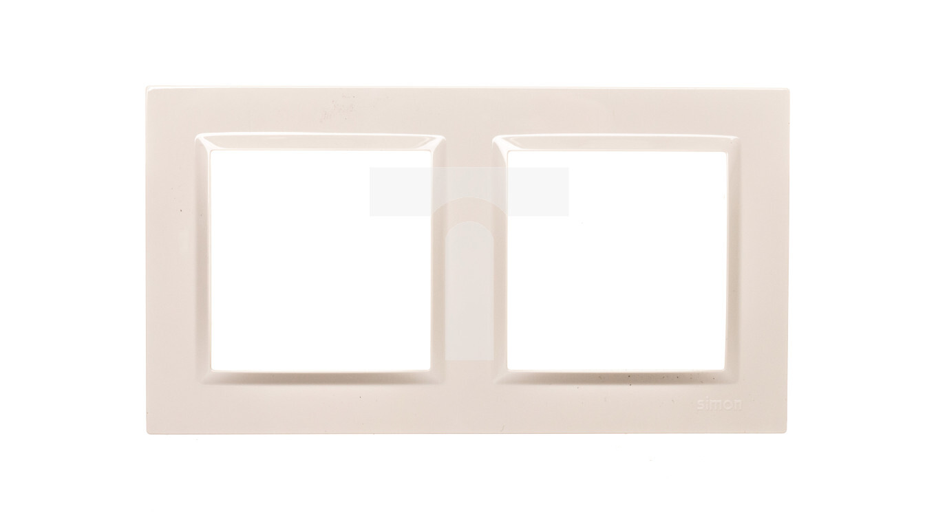 Simon 10 Cream double frame CR2/41 /T2UK