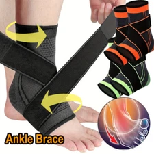3D Woven Sports Ankle Brace Support High Protection for Running Basketball Sport