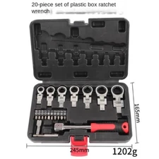 Portable Movable Head Interchangeable Ratchet Wrench Plum Plate Hand Gear Wrench