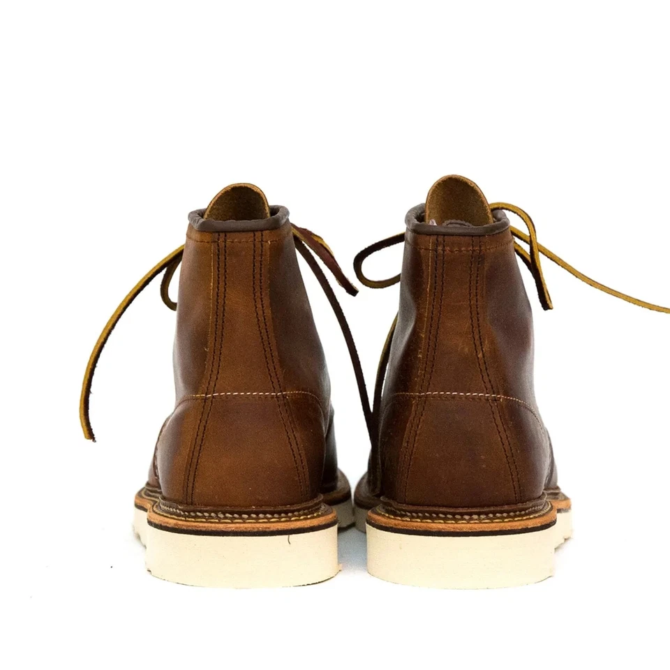 RED WING 1907 CLÁSICO MOC TOE COPPER ROUGH & TOUGH - Imagen 3 de 4