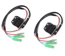2Pcs Trim Tilt Switch Remote Control 703-82563-02-00 for Yamaha Engine Outboard