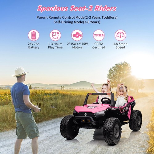 Can-Am 24V Ride on UTV Car Electric Toys 4WD Off-Road Quad, Best Gift for Kids - Picture 41 of 288