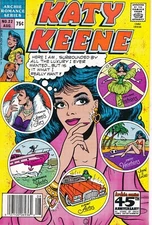 Katy Keene #22 Comic Book, Archie Romance Series, 1987