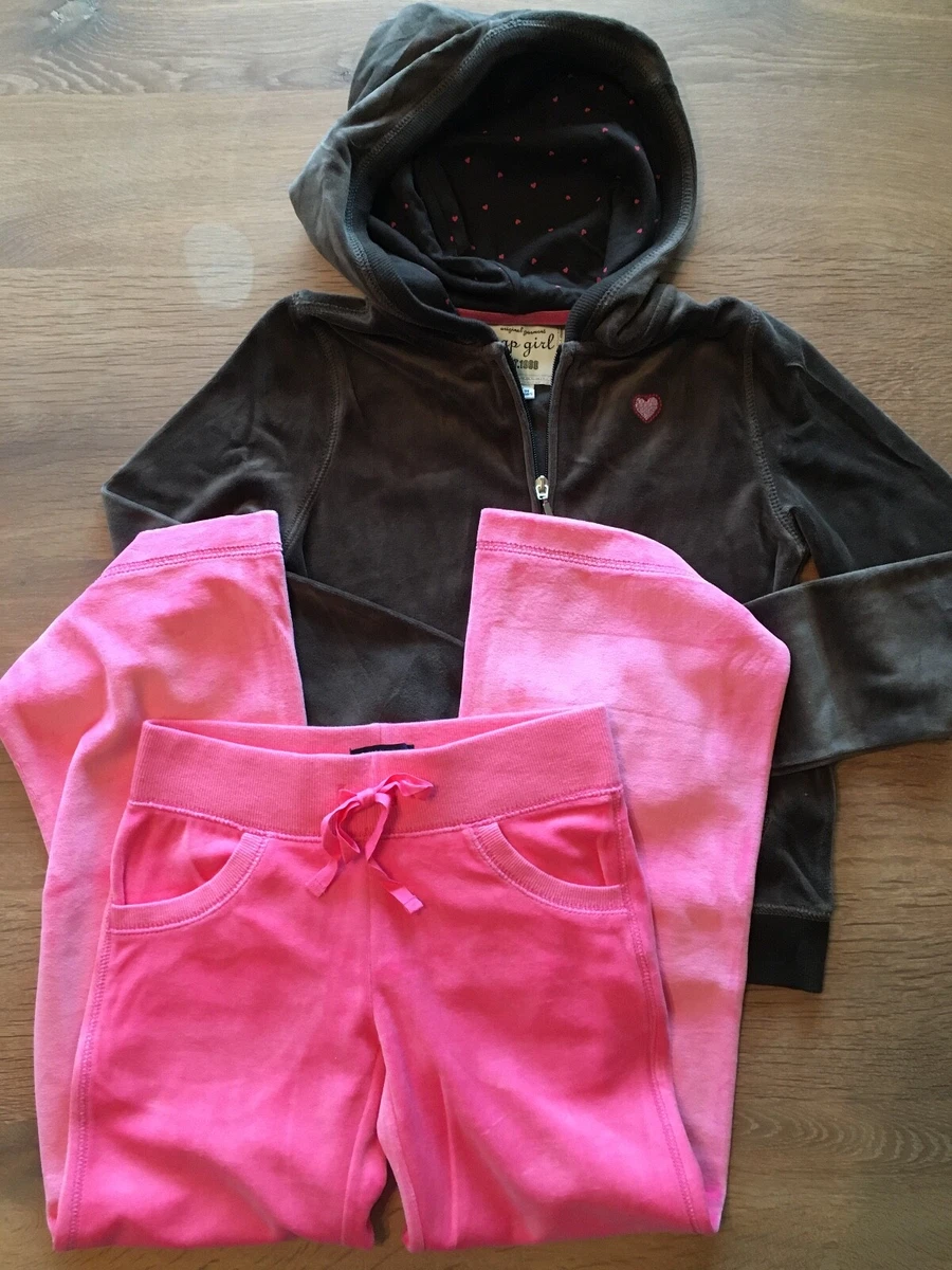 Gap velour red hearts kids zip up jacket sale