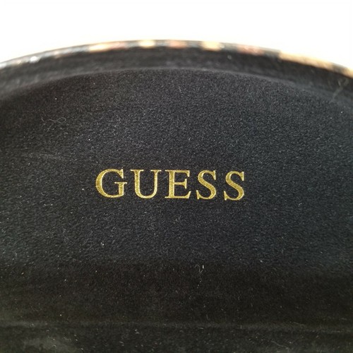 Guess Leopard Cheetah Print Eyeglasses Glasses Hard Case GUC - Picture 5 of 5